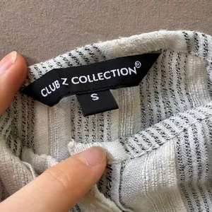 Club Z Collection Crepe Metallic Stripe Sundress thumbnail 6