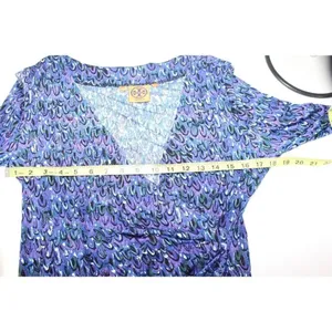 ladies blue TORY BURCH Dress size L thumbnail 10