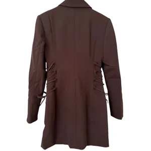NWT Open Edit Corset Blazer Mini Dress Women’s Size Small Brown thumbnail 2