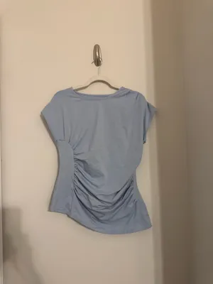 NWT Loft Ruched Top thumbnail 2
