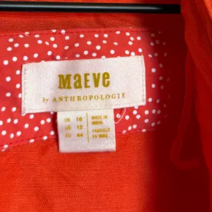 Anthropologie Maeve Tie Front‎ Cropped Blouse thumbnail 5