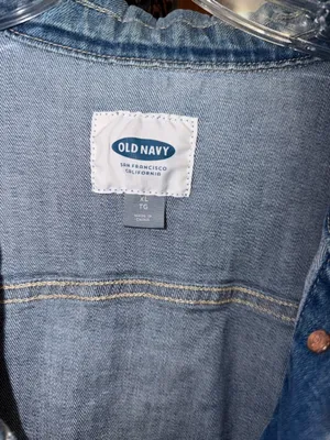 Classic Old Navy Jean Jacket Denim Jacket cottagecore teacher thumbnail 2