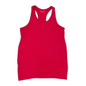 Zyia Active Copper Charged Tank Top Red Size XL Racerback Seamless Stretch Nylon thumbnail 2