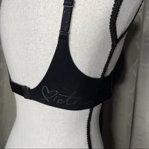 Victoria's Secret Black Semi Demi Bra thumbnail 2