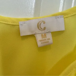 Yellow honeycomb tank top Size M thumbnail 7
