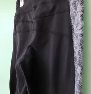 Lululemon Black & Gray Yoga Pants Full Length Leggings thumbnail 4