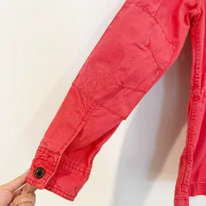 Gap Jacket Size S Pink‎ Twill Cargo Utility Stand Collar Zip Up Chore Gorpcore thumbnail 8
