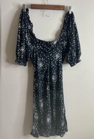 Anthropologie heart mini dress size xs thumbnail 2
