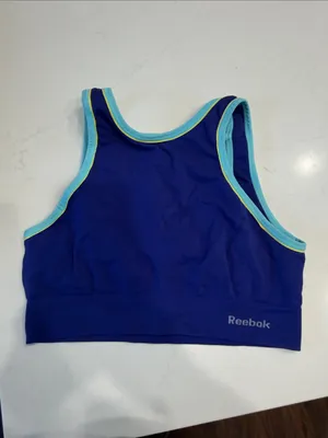 Reebok Kids Purple-Blue Swim Rashguard with Aqua Trim thumbnail 3