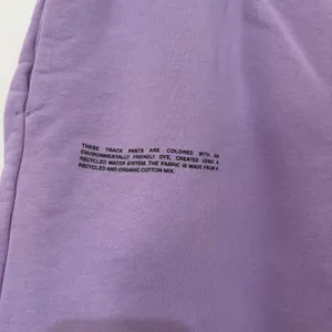 PANGAIA Organic Cotton Light Purple Lavender Drawstring Sweatpants Size Small thumbnail 4