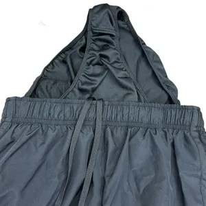 Nike Dri Fit Black Brief Lined Running Athletic Hidden Pocket Shorts Womens S thumbnail 6