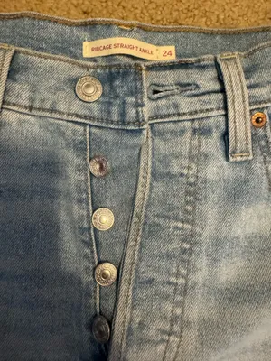 Ribcage Ankle Levi’s Straight Jeans thumbnail 2