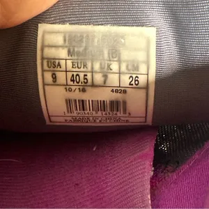 Brooks Running Shoes Pure Flow 6 Purple Gray Athletic Sneakers Women Sz‎ 9 thumbnail 7