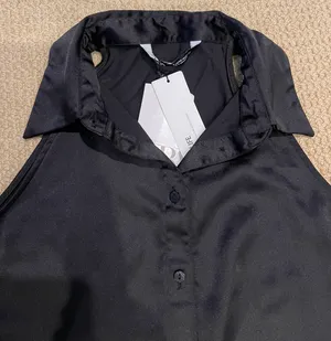 ZARA satin shirt dress size XS thumbnail 4
