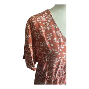 Nwt-Bloomchic-Womens Red Floral Maxi Dress-Size 18/20 thumbnail 4