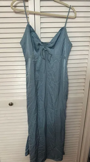 Cider silk maxi dress thumbnail 2
