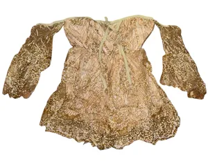 Gold glitter romper Size L thumbnail 1