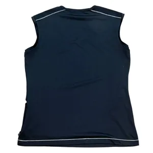 ALO Yoga Sleeveless CoolFit Athletic‎ Tank Top Black Workout Zipper Pocket XXL thumbnail 4