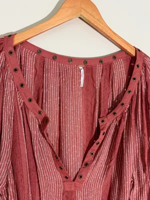 Free People Against All Odds Tunic Blouse thumbnail 5