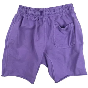 Boys Lie Purple Embroidered Logo Knit Drawcord Activewear Casual Sweat Shorts S thumbnail 2
