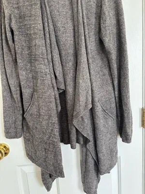 Barefoot dreams cozychic lite knit cardigan thumbnail 2