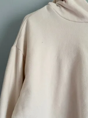 A New Day Cream Beige Pullover Hoodie Size S thumbnail 2