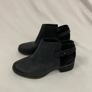 Loris‎ by Kork-Ease Sonya Black Leather Ankle Boot thumbnail 4
