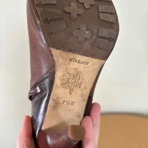 Cole Haan NIKEair‎ brown leather booties 7.5 thumbnail 13