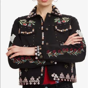Desigual Ferrara Embroidered Embellished Jacket thumbnail 2