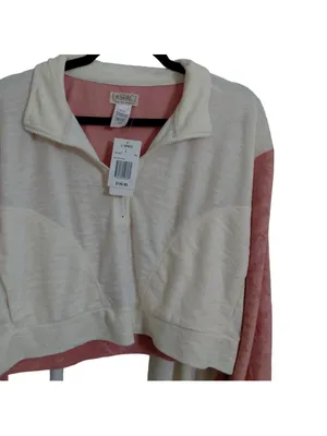 L*SPACE Best Life Pullover & Pant Set, Women's Size L Primrose & Cream NWT thumbnail 5