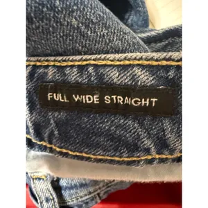 Free Assembly Full Wide Straight‎ High Rise Jeans Medium Wash Size 6 thumbnail 7