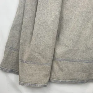 Pilcro size medium denim corset midi dress light wash drop waist thumbnail 5