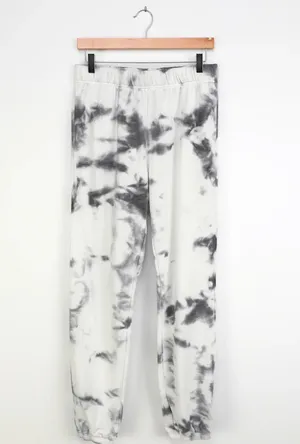 choose happy black tie dye sweats thumbnail 3