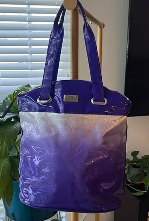 Versus Versace purple and silver tote  bag thumbnail 1