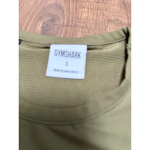 Gymshark Womens Olive Green Mesh Back Cropped Muscle Tank Top Small thumbnail 3