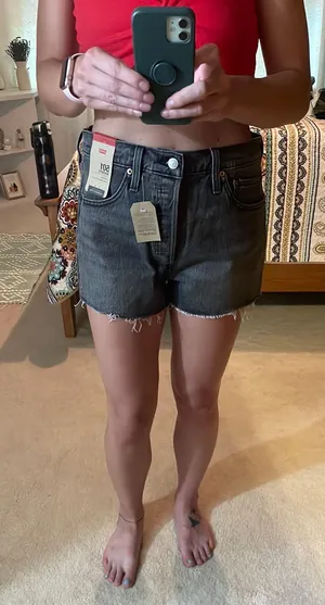 Levi's 501 High-Rise Shorts thumbnail 1