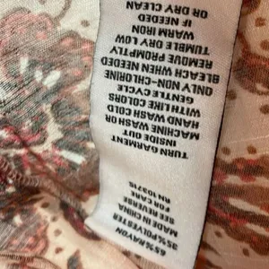 Nanette Lepore NWT orange floral ruffle sleeve blouse small thumbnail 6