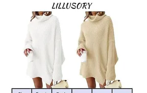 NEW Crewneck Batwing Sweater Oversized Ribbed Knit Pullover Top XL thumbnail 3