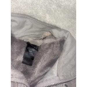 The North Face Osito Fleece Jacket‎ Womens Medium Gray Full Zip Soft High Pile thumbnail 14