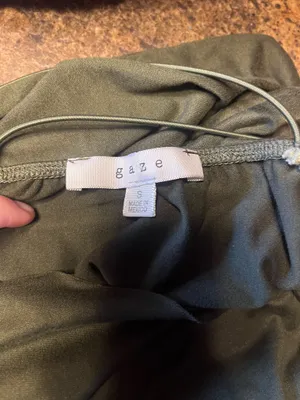 TJ Maxx Olive green tank top thumbnail 3