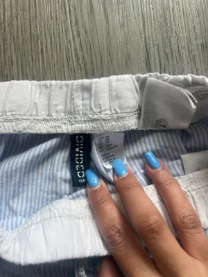 H&M Striped Lounge Shorts Size XS thumbnail 3