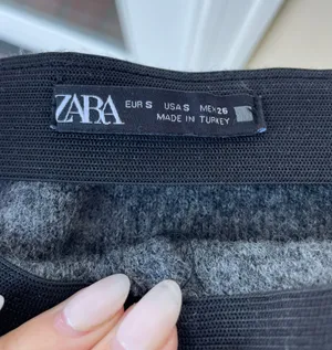 ZARA wool midi skirt thumbnail 4
