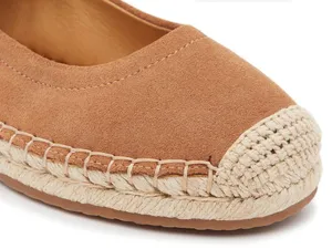 Como vintage Crown Vintage Tan Espadrille Flats | Size 7M thumbnail 4