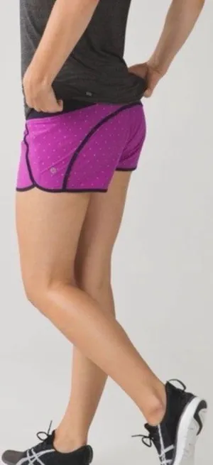 Lululemon Run Times Shorts Reflective Nightfall Ultraviolet Silver thumbnail 2