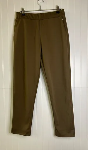 Zara Women's Olive Brown Sweatpants Size Medium thumbnail 1