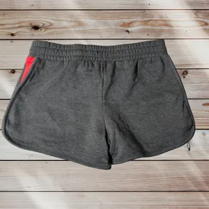 NEW Nebraska Cornhuskers Shorts‎ Womens S Gray Captivating Comfy Lounge Fleece thumbnail 3