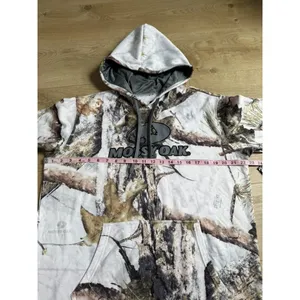 NWT Womens Mossy Oak white camo‎ pullover perfect hoodie outdoor hiking size L thumbnail 10