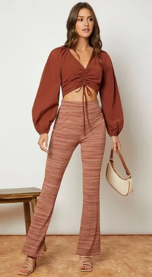 Boutique Puff Sleeve Top thumbnail 5