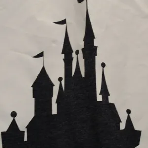 Disney Mickey Mouse Castle T-Shirt Size Large thumbnail 7