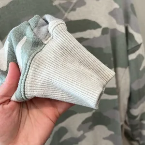 Aerie Muted Camo Side Slit Crew Neck | Size Medium thumbnail 4